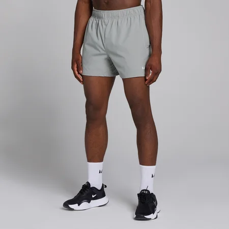 Pantalón corto de entrenamiento tejido con tiro de 13 cm para hombre de MP - Gris tormenta