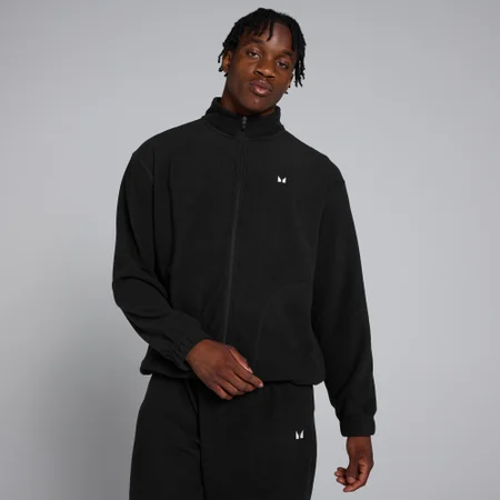 Forro polar con cremallera integral para hombre de MP - Negro