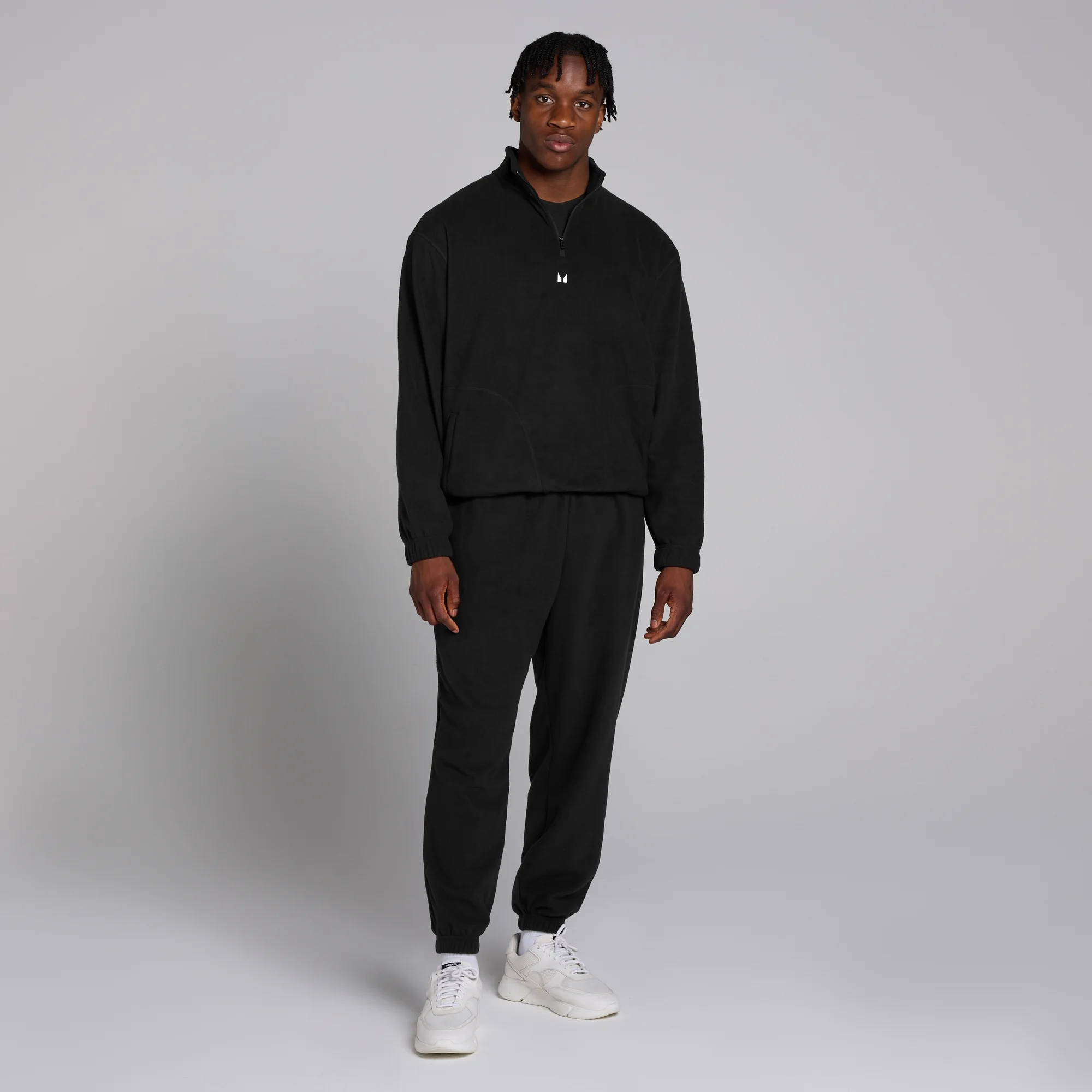 Pantalón deportivo de forro polar para hombre de MP Negro