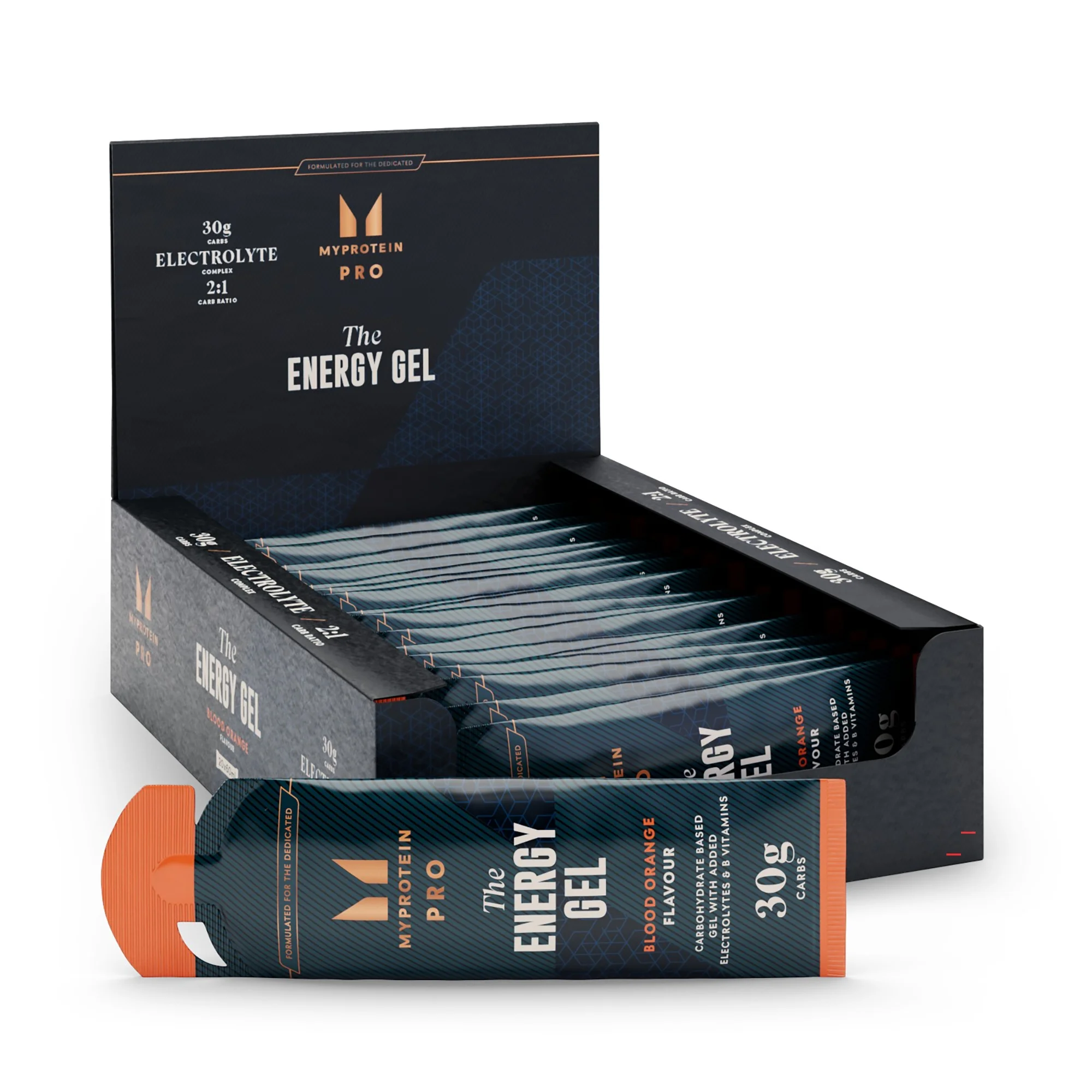 Gel Energy Elite - 20 x 70g - Naranja Roja Imagen 1