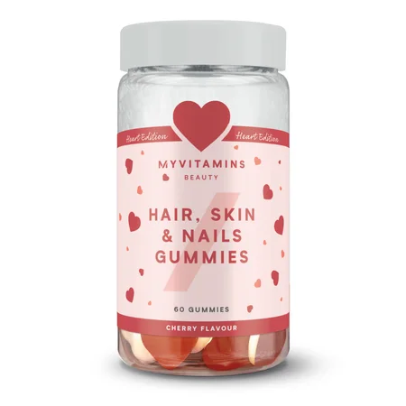Gominolas para el cabello, la piel y las uñas – Corazón en capas