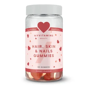 Gominolas para el cabello, la piel y las uñas – Corazón en capas - Flavour Cherry