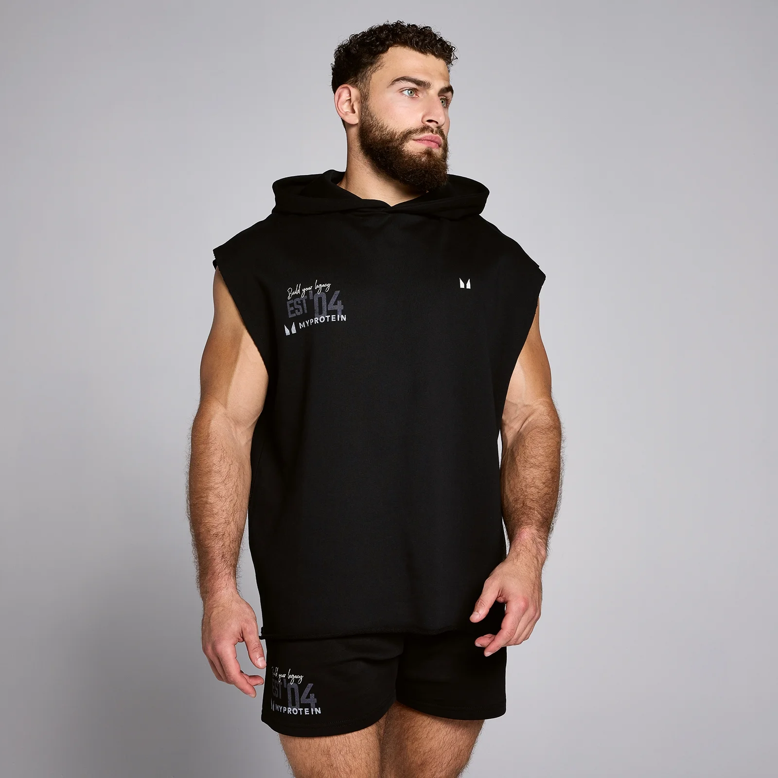 Camiseta de tirantes con capucha y estampado gráfico Origin para hombre de MP - Negro - XL Imagen 1