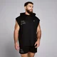 Camiseta de tirantes con capucha y estampado gráfico Origin para hombre de MP - Negro