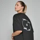 Camiseta con estampado gráfico Tracking para mujer de MP - Gris lavado
