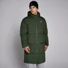 Chaqueta larga acolchada para hombre de MP - Verde bosque