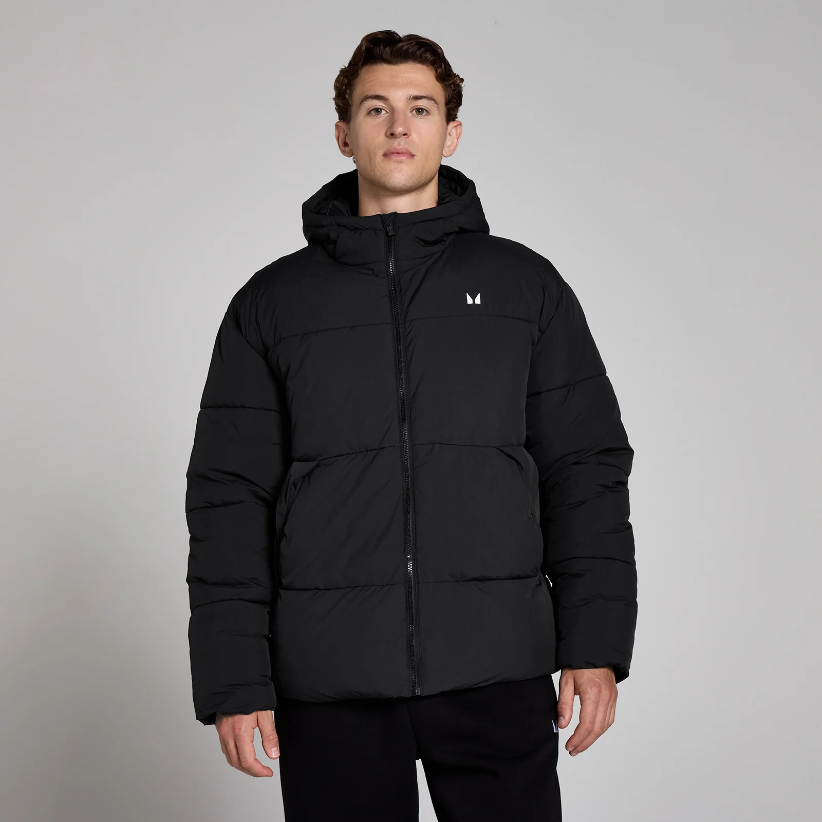 Chaqueta corta acolchada para hombre de MP - Negro - M Imagen 1