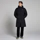 Chaqueta larga acolchada para hombre de MP - Negro