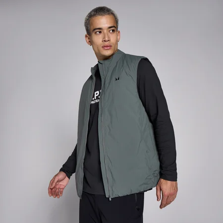 Chaleco acolchado Lifestyle para hombre de MP - Gris musgo