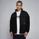 Forro polar híbrido Lifestyle para hombre de MP - Negro