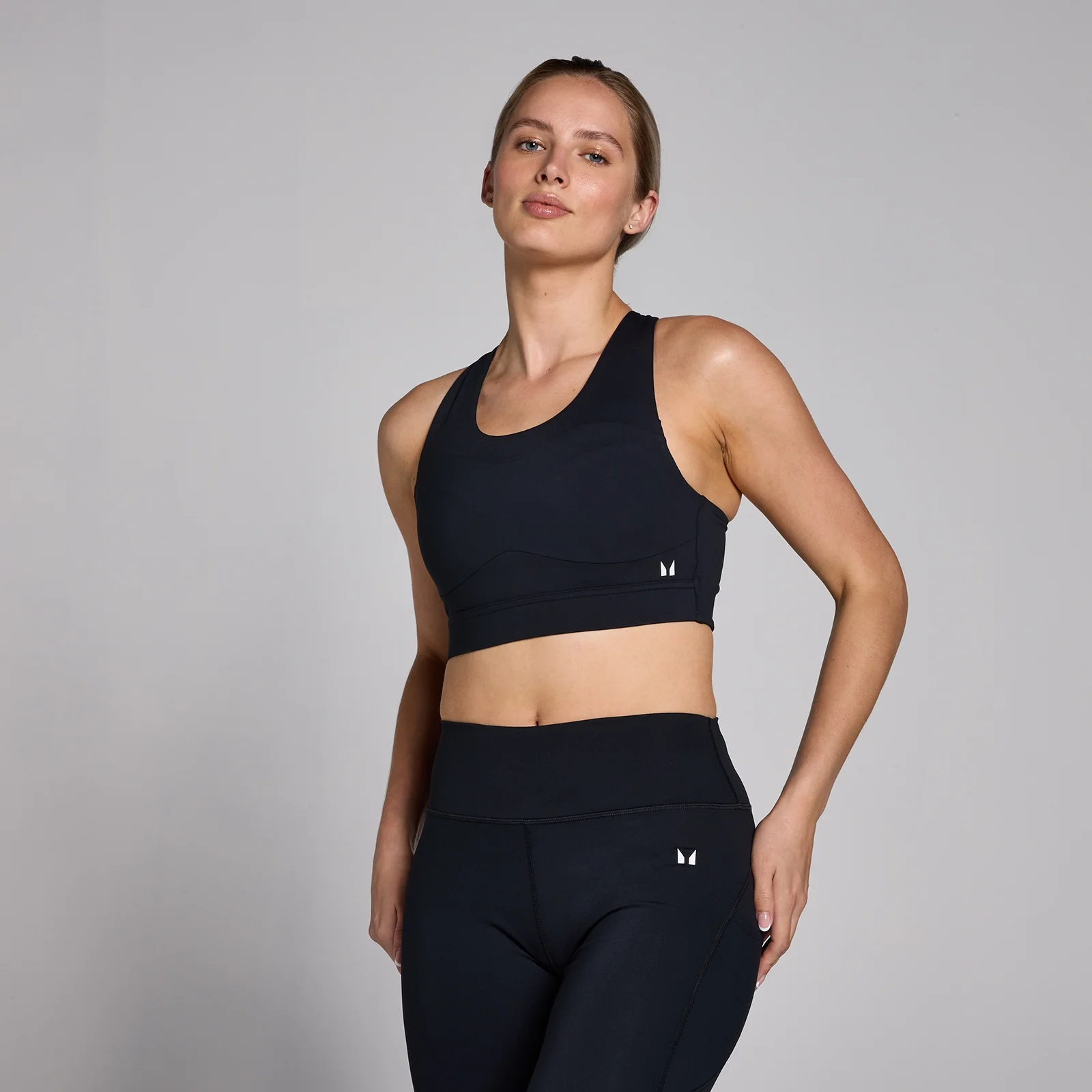Sujetador con sujeción alta Power para mujer de MP - Negro - XS Imagen 1