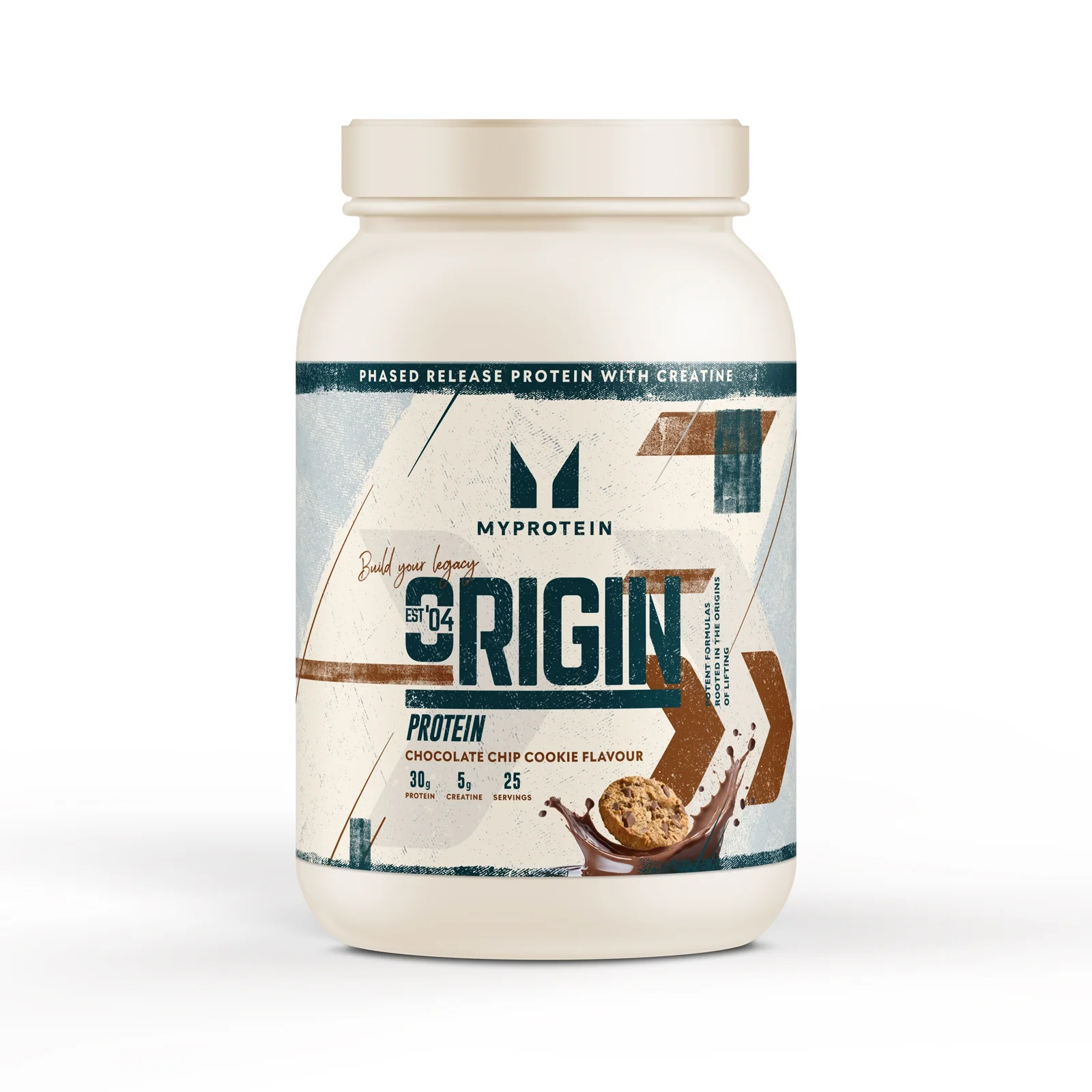 Origin Protein (con Creatina) - 25raciones - Galleta con Pepitas de Chocolate Imagen 1