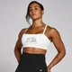 Sujetador deportivo de entrenamiento con estampado gráfico Origin para mujer de MP - Blanco