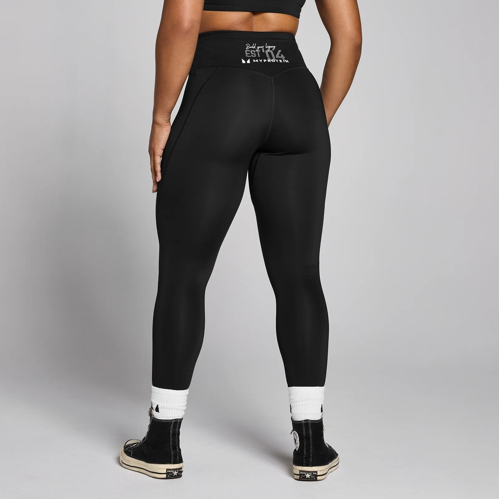 Mallas de entrenamiento con estampado gráfico Origin para mujer de MP - Negro - XS Imagen 1