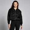 Chaqueta bomber de nailon Lifestyle para mujer de MP - Negro