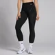 Mallas sin costuras con detalle de rayas Tempo para mujer de MP - Negro