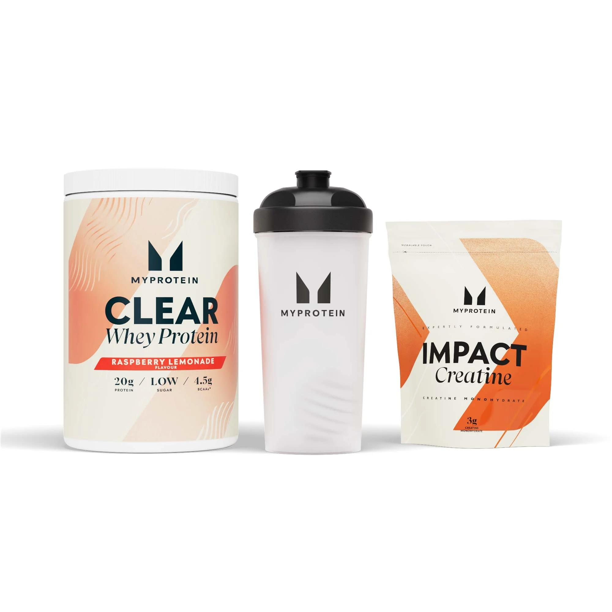 Pack Clear Performance - Frambuesa y Limonada - Unflavoured (100g) Imagen 1