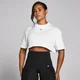 Camiseta corta con estampado gráfico Origin para mujer de MP - Blanco