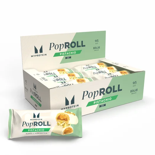 Pop Rolls - 12 x 27g - Pistacho