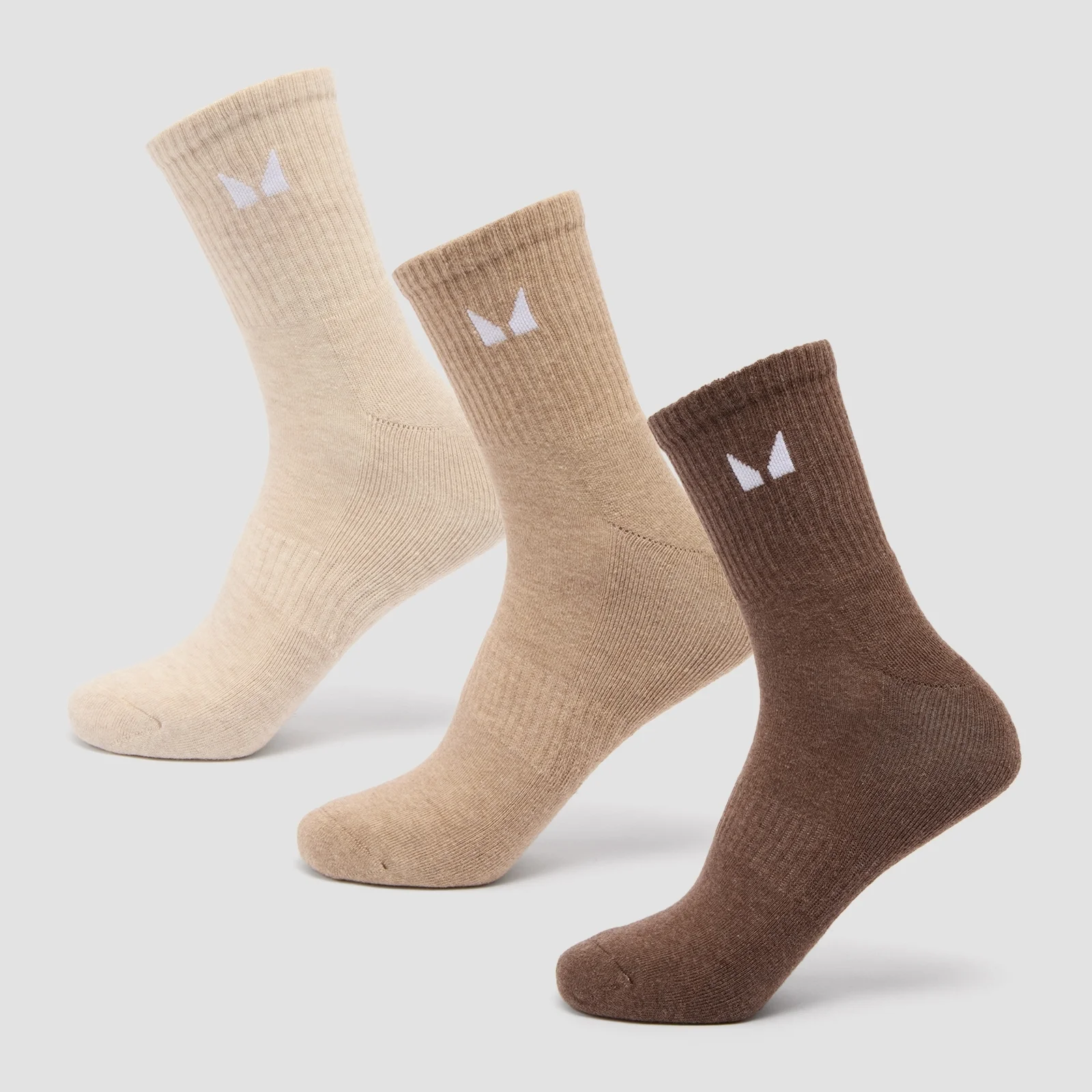 MP Unisex Crew Socks (3 Pack) - Neutral - UK 2-5 Imagen 1