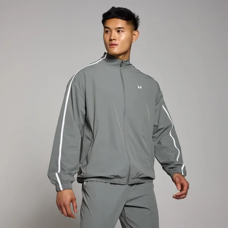 Chaqueta tejida con ribete Tempo para hombre de MP - Roca