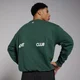 Sudadera extragrande con estampado gráfico Tempo para hombre de MP - Verde intenso