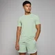 Camiseta con ribete Tempo para hombre de MP - Verde escarcha