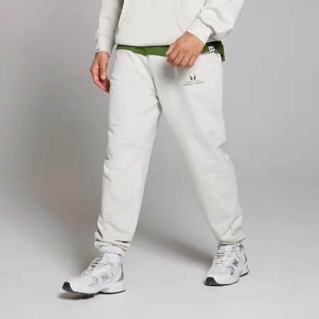 Pantalón deportivo extragrande Lifestyle para hombre de MP - Gris jaspeado