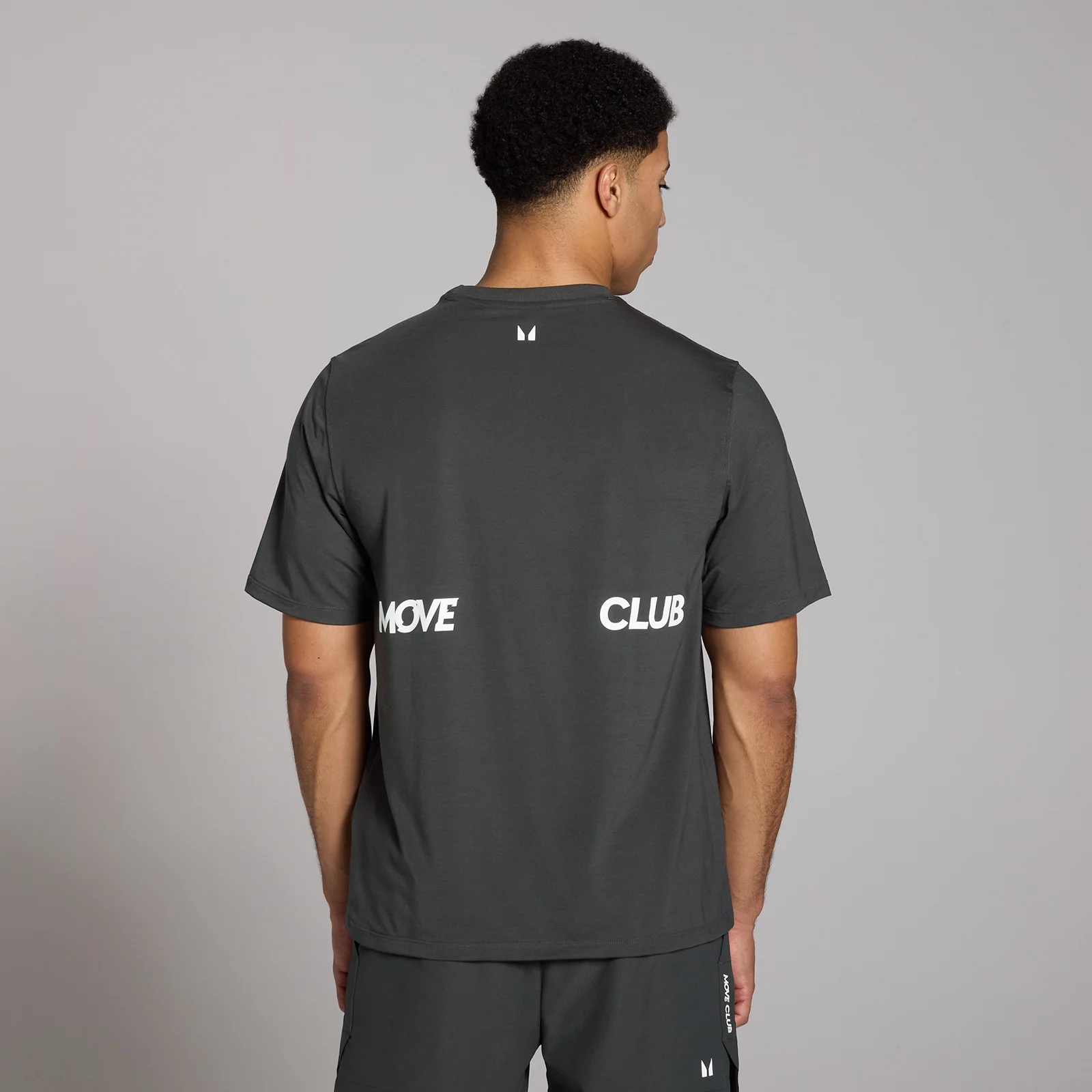 Camiseta extragrande con estampado gráfico Tempo para hombre de MP - Negro - S Imagen 1