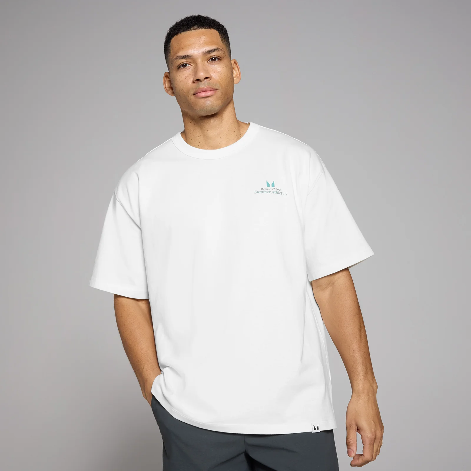 Camiseta con estampado gráfico Lifestyle de MP - Blanco retro - XXS-XS Imagen 1