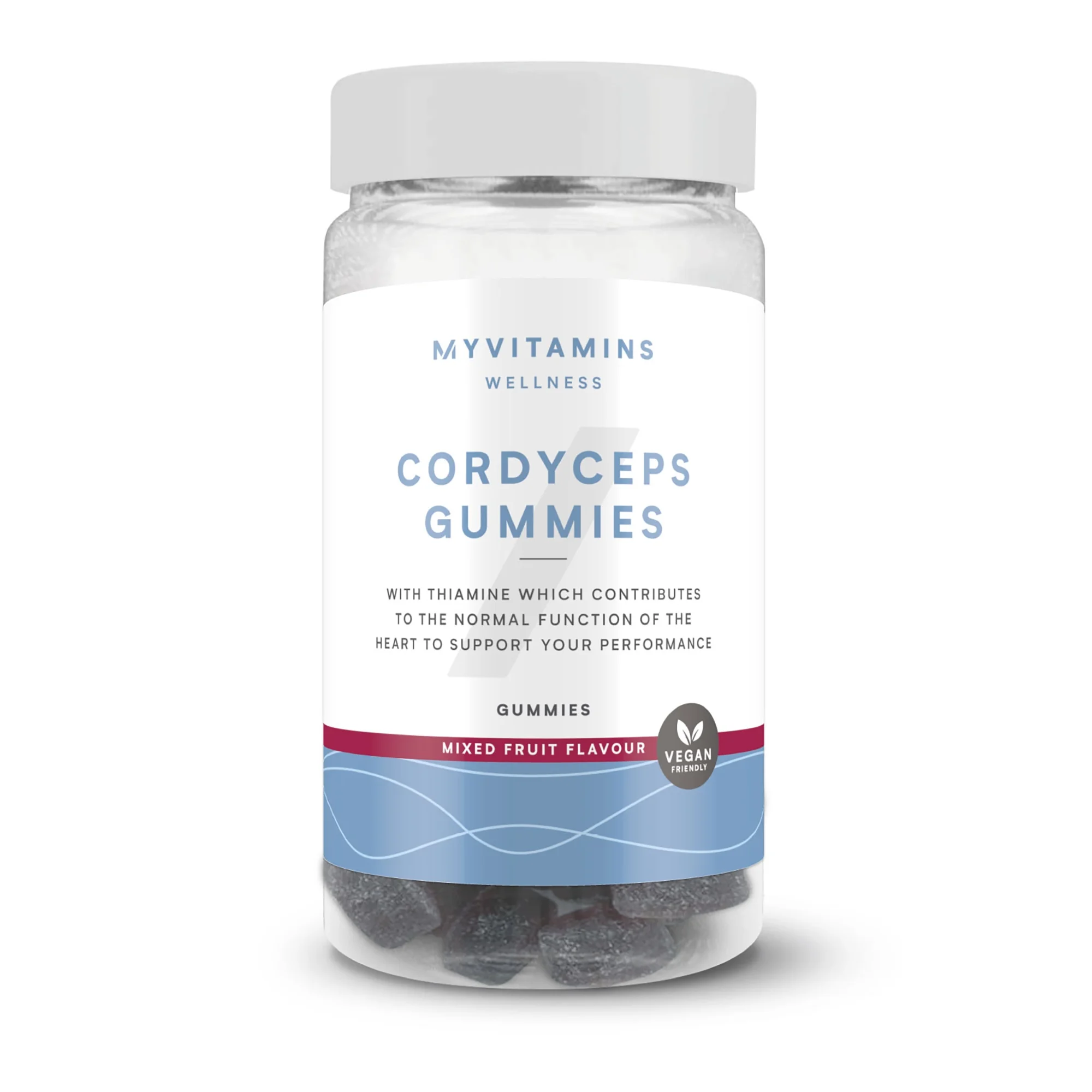 Gominolas de setas - 60Gominolas - Cordyceps (Perform) - Mixed Fruit Imagen 1