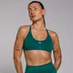 Sujetador deportivo híbrido sin costuras Tempo para mujer de MP - Verde azulado intenso