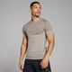 Camiseta de manga corta sin costuras para hombre de MP - Jaspeado tostado