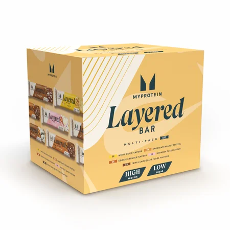 Caja variada de barritas Layered