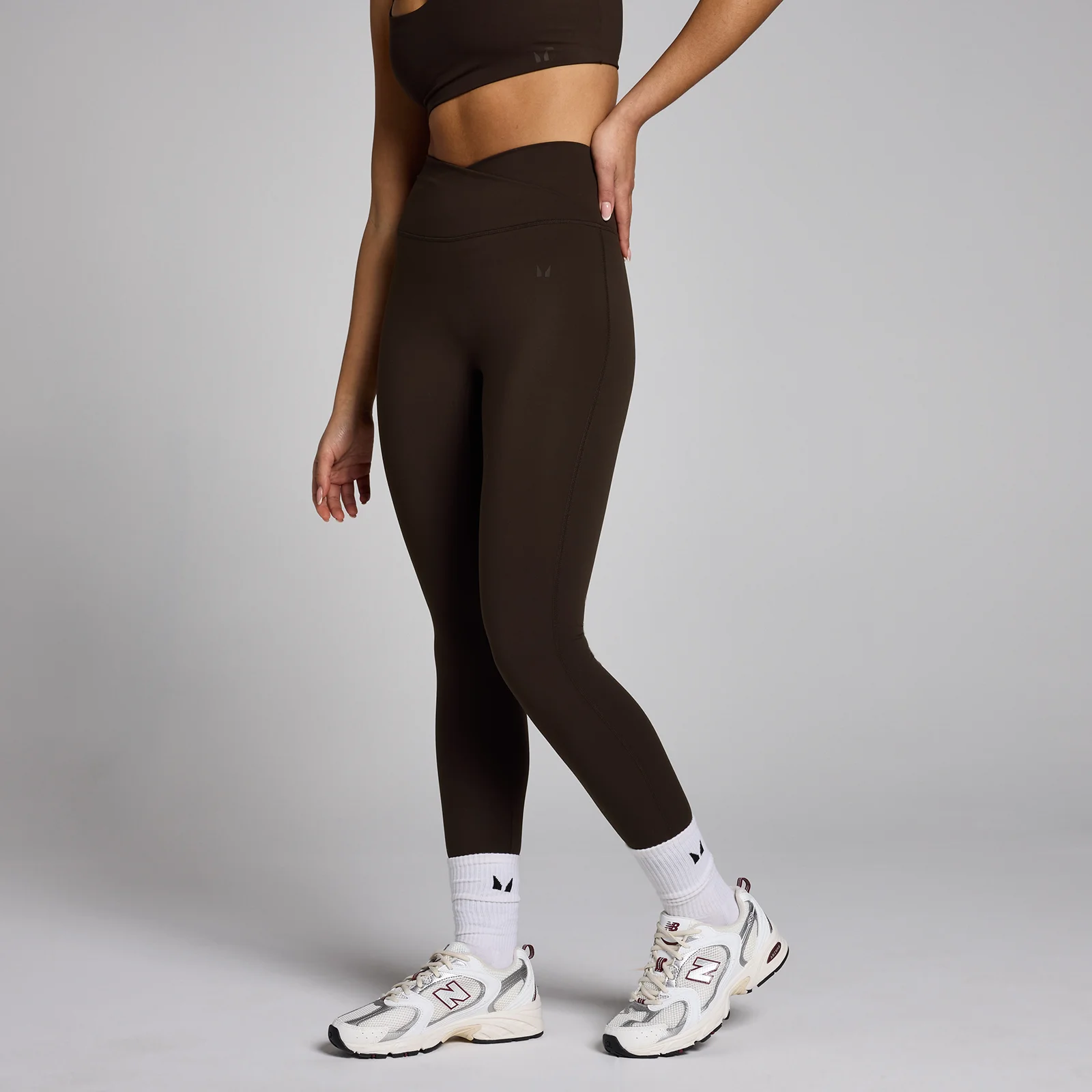 Mallas Tempo para mujer de MP - Café - L Imagen 1