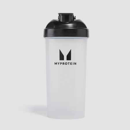 Shaker de plástico de Myprotein - Transparente/negro