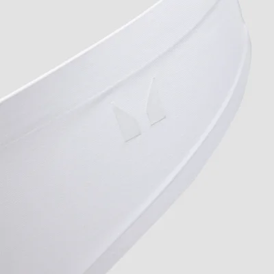 Tanga de talle medio que no deja marcas para mujer de MP (paquete de 3) - Blanco - XS Imagen 6