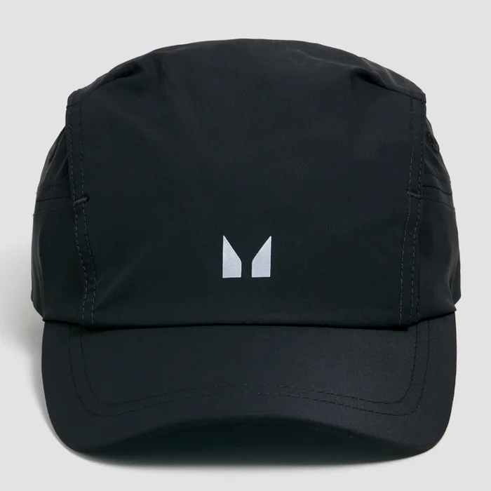 Gorra de correr tejida con ventilación de MP - Negro