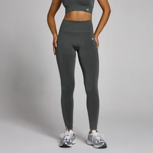Mallas sin costuras Tempo para mujer de MP - Gris noche - Size S