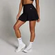 Falda con pliegues con pantalón corto de tenis Tempo para mujer de MP - Negro