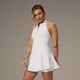 Vestido de tenis con cuello de MP x Tatiana - Blanco