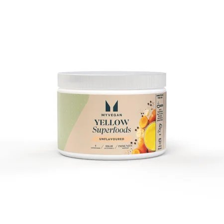 Mezcla vegetal de superalimentos amarillos