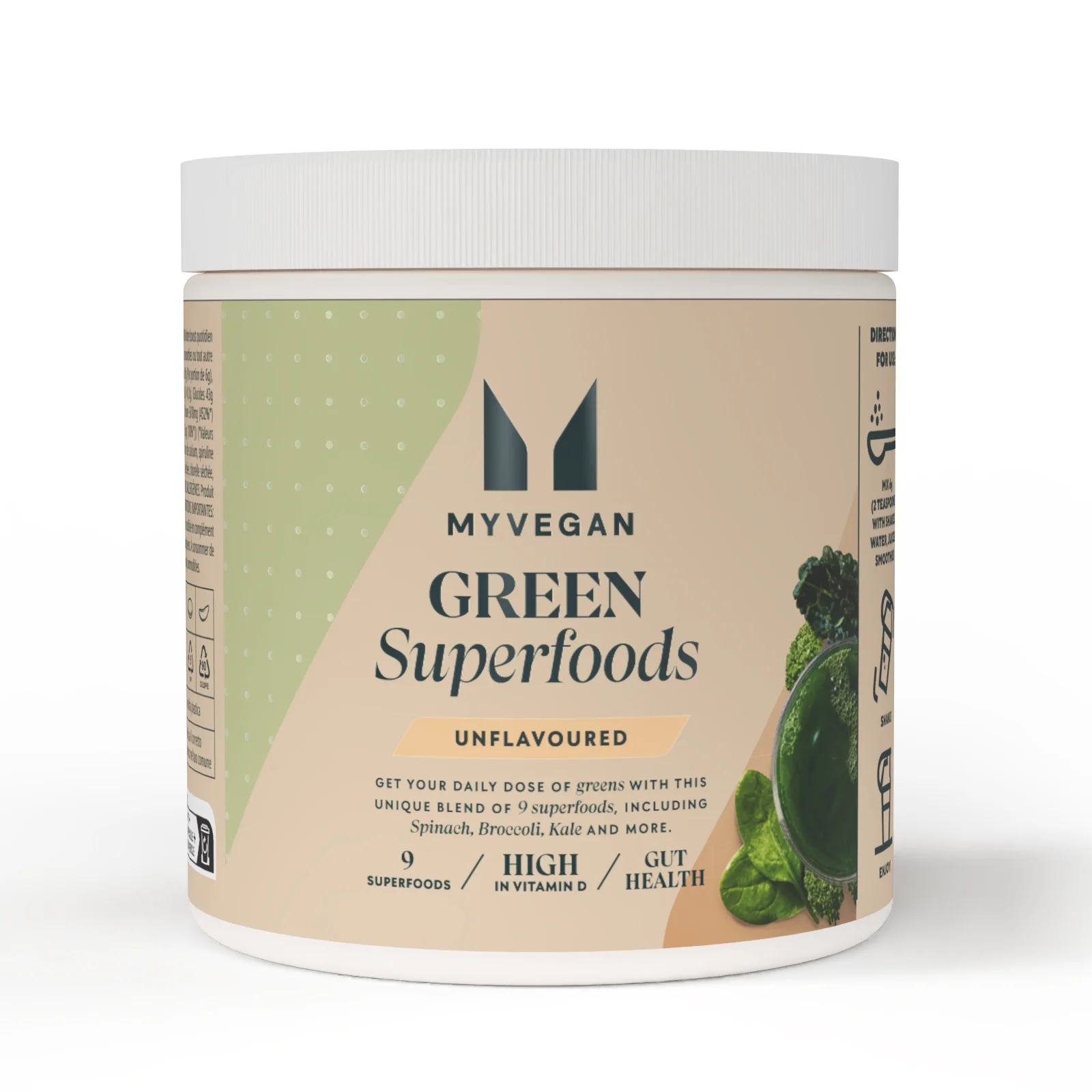 Mezcla vegetal de superalimentos - 50raciones - Sin Sabor Imagen 1