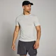Camiseta sin costuras de corte muscular Velocity para hombre de MP - Gris cromo