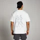 Camiseta para correr con estampado gráfico Velocity Ultra de MP - Blanco