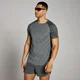 Camiseta de rejilla Velocity para hombre de MP - Gris oscuro