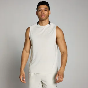 Camiseta de tirantes cuadriculada Tempo para hombre de MP - Neblina - Size S