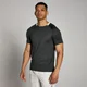 Camiseta de entrenamiento cuadriculada Tempo para hombre de MP - Negro lavado