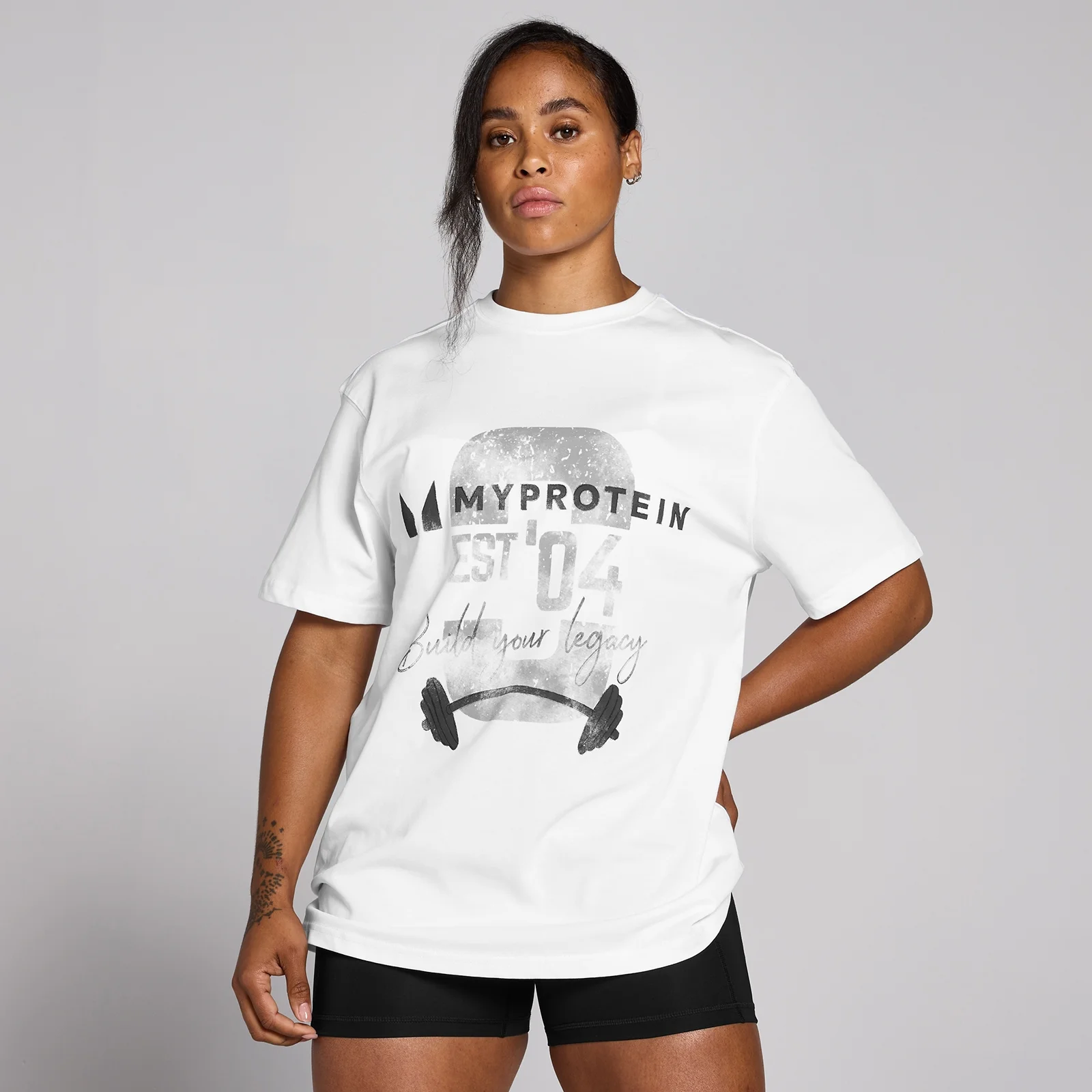Camiseta con estampado gráfico Origin de MP - Blanco - L - XL Imagen 1