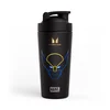 Vaso mezclador de metal reciclado Wolverine de Myprotein - Negro